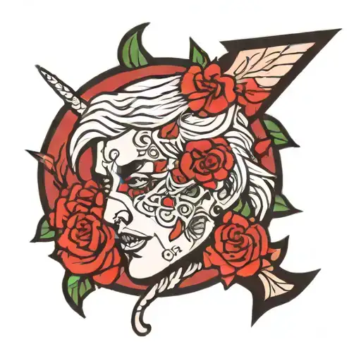 Japon Lil peep tattoo design idea