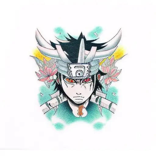 Sasuke tattoo design idea