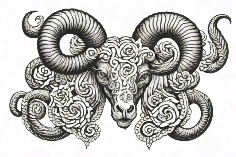 aries zodiac symbol for back tattoo design tattoo design idea