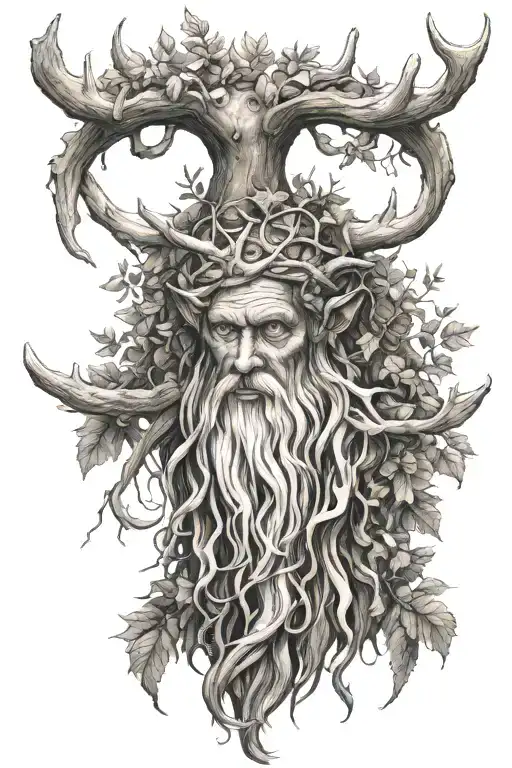 leshy tattoo design idea