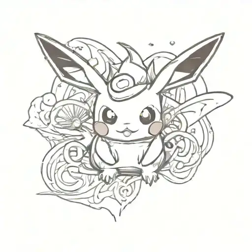 pokemon tattoo design idea