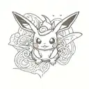 pokemon tattoo design idea