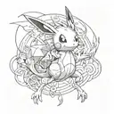 pokemon tattoo design idea