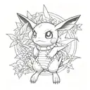pokemon tattoo design idea