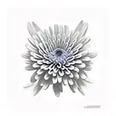 Chrysanthemum tattoo design idea