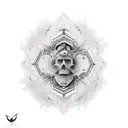 Alan Watts tattoo design idea