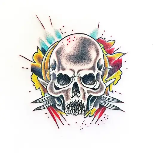  walking dead tattoo design idea