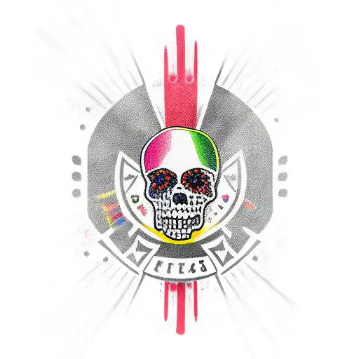 referee, fútbol,punk ,rock ,reggae, cerveza, tacos tattoo design idea