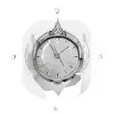 Broken clock  tattoo design idea