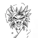 Dragon Ball Z tattoo design idea