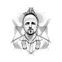 Jesse Pinkman  tattoo design idea