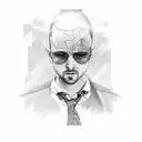 Jesse Pinkman  tattoo design idea