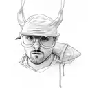 Jesse Pinkman  tattoo design idea