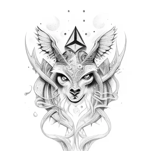 teatro com Wicca  tattoo design idea