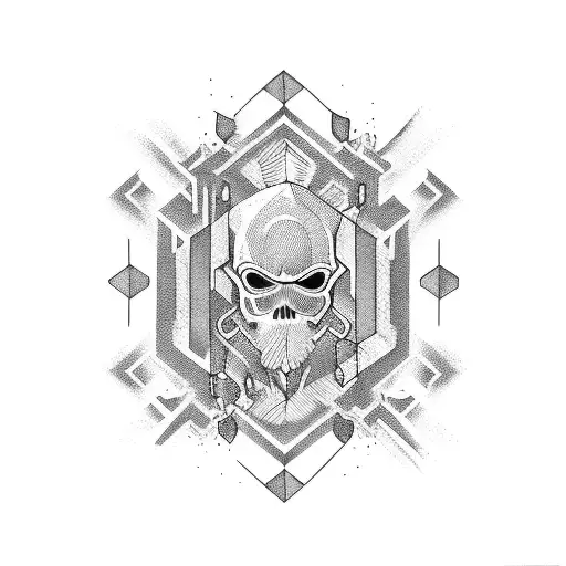 90s objects tattoo design idea