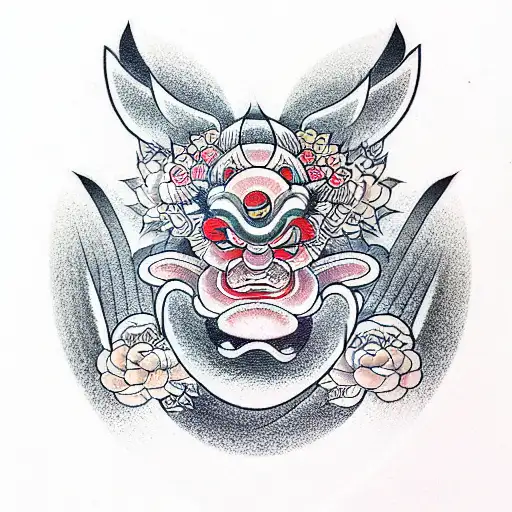 bad trip tattoo design idea