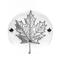 Maple Leaf tattoo design idea