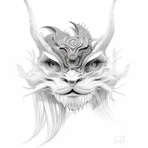 chimera tattoo design idea