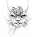 chimera tattoo design idea
