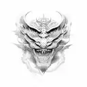 chimera tattoo design idea