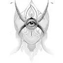 horus eye tattoo design idea