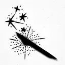 fireworks tattoo design idea