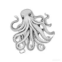 wise Octopus tattoo design idea