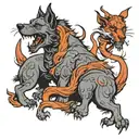 cerberus tattoo design idea