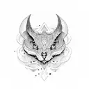 Double R tattoo design idea