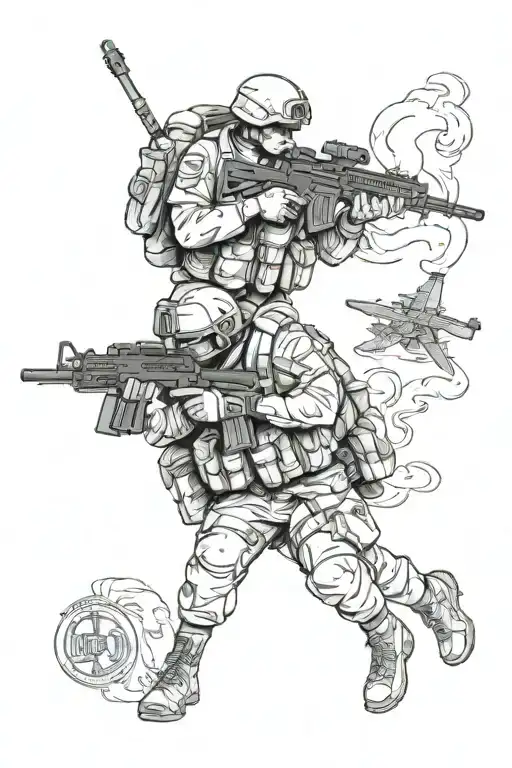 173rd airborne infantry tattoo design idea