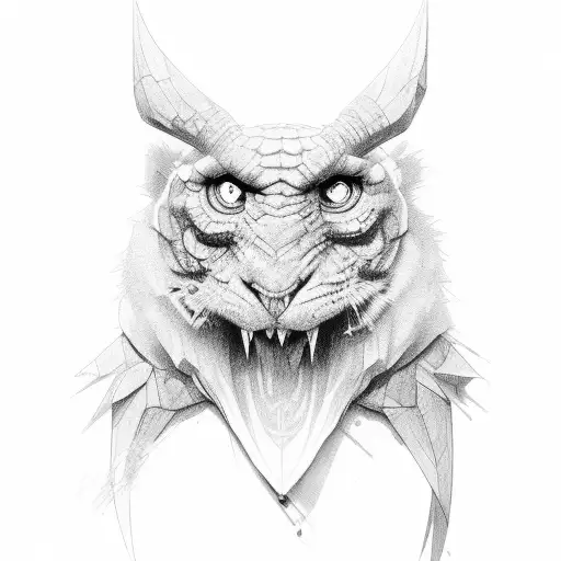 goth  tattoo design idea