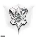 hardwork and struggle tattoo design idea