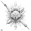 hardwork and struggle tattoo design idea