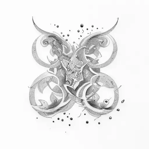 son, nieces and nephews tattoo design idea