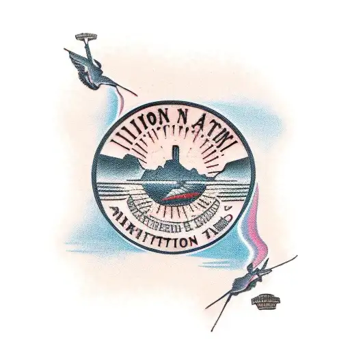 Zion national park tattoo design idea