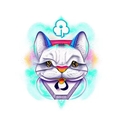 Make your own luck tattoo design idea