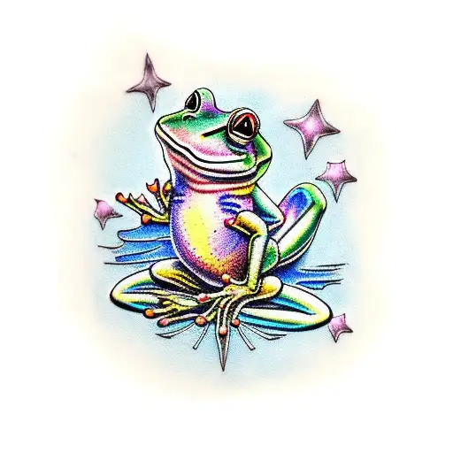 Smoking Frog Tattoo | InkStyleMag