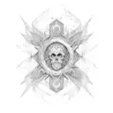 metatron tattoo design idea