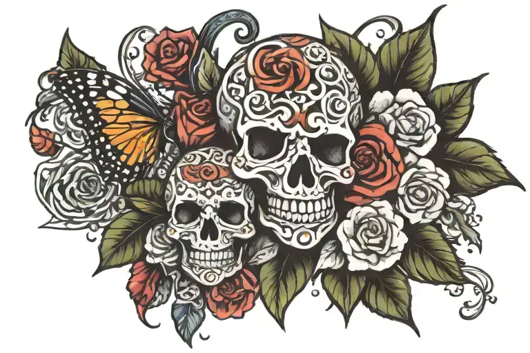 until we meet again tattoo design idea