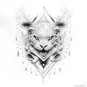 rain tattoo design idea