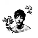 Louis Tomlinson  tattoo design idea