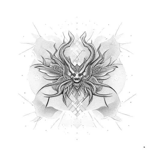 araignée évangélique sans toiles  tattoo design idea