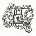 owned, lock, chain, jacqueline, bdsm slavery tattoo design idea