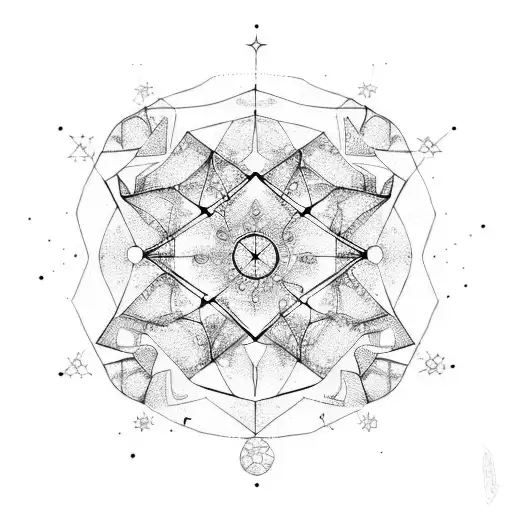 cancer's constellation  tattoo design idea