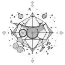 cancer's constellation  tattoo design idea