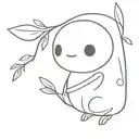 kodama tattoo design idea