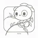 kodama tattoo design idea