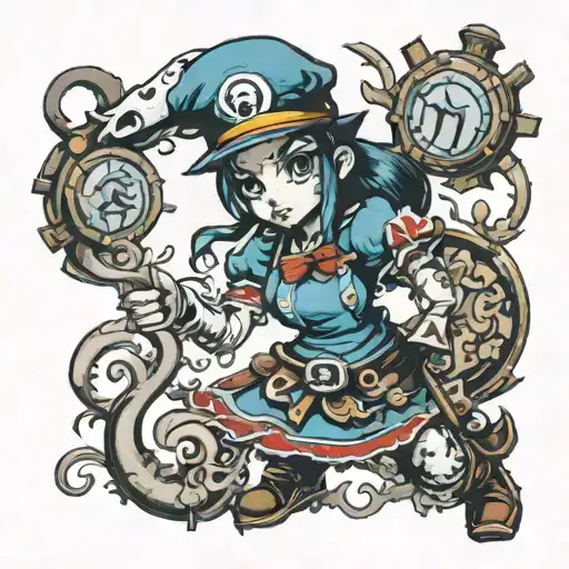 mario alice madness returns tattoo design idea