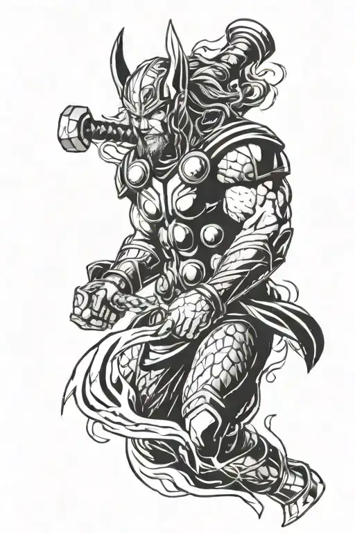 thor  tattoo design idea