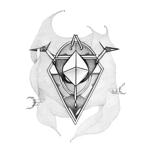 libra zodiac tattoo design idea